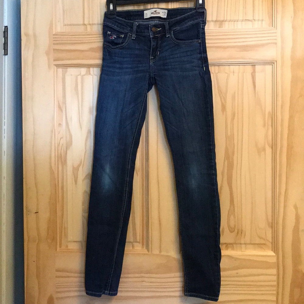 Blue hollister jeans